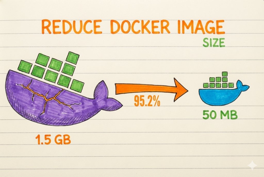 devops_nk's tweet image. Most asked DevOps interview Q: How to make Docker containers lightweight ? (Real-world DevOps practice)

Here’s how I keep my Docker images small &amp;amp; production-ready 👇

Why lightweight containers matter :
- Faster container startup 
- Quicker image pulls &amp;amp; deployments 
- Lower…