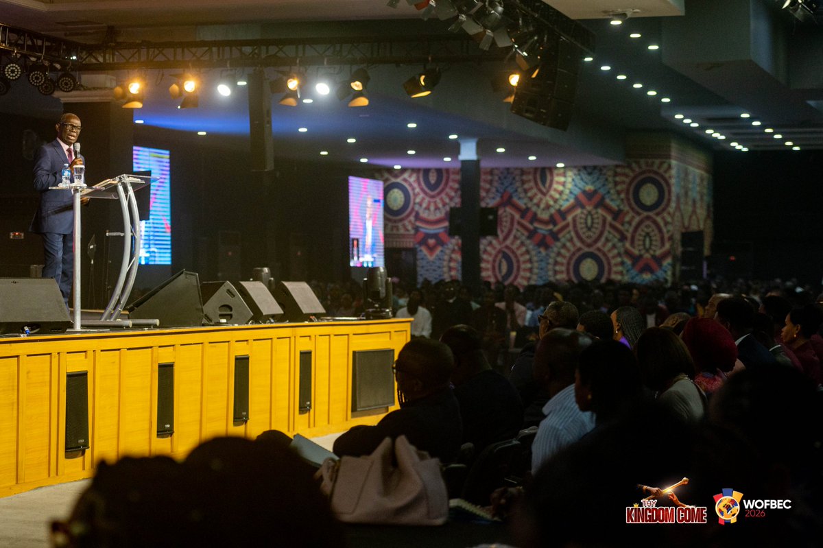 WOFBEC's tweet photo. "After we have professed Jesus, there is a need to be holy,

There are voices you should not listen to because your ears have been sanctified." ~ Pastor S.O. OIadele

#WOFBEC2026 https://t.co/dRzIGFhmEM