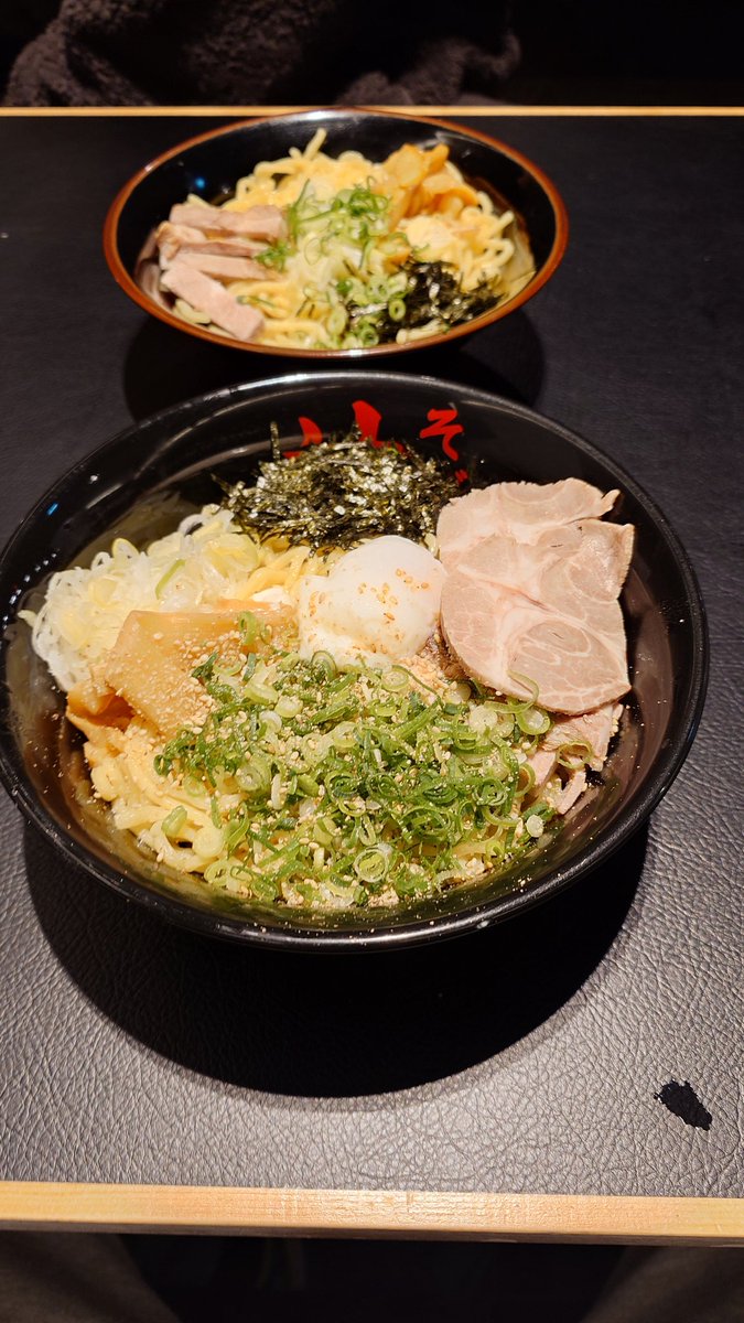 初油そば( ^^ω )