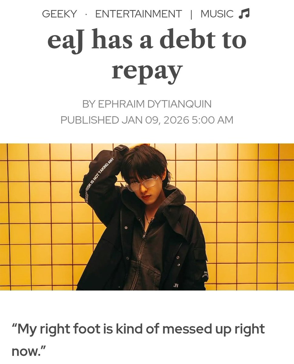 totorororo_j's tweet photo. <L!fe The Philippine Star>
🐥성장이란? 이해와 공감, 그리고 세상을 향한 울림!
🐥eaJ 란? 함께 하는 모든 사람들!
🐥음악이란? 예술이고, 예술이란 커뮤니티에 대한 이야기. 그건 우리에 대한 이야기!
🐥우리의 곡이라고, 처음부터 끝까지 함께 불렀으면 좋겠다던 #putitonme 😭
#eaJ #박제형 https://t.co/YhGC90BnFS
