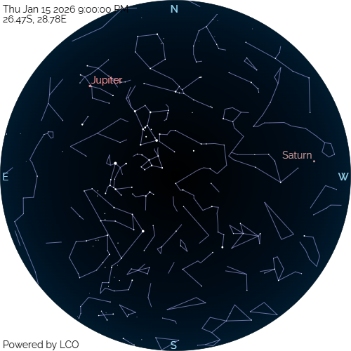 SAAO's tweet image. 2/2

🔗 Full details: saao.ac.za/2026/01/08/wha… #Astronomy #WhatsUp #SkyGuide