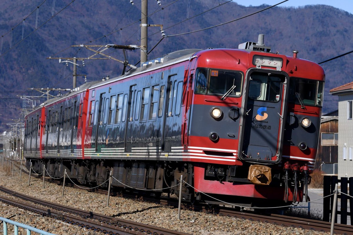 2026.1.9 しなの鉄道 115系 1653M S11編成 新長野色 2644M S1編成 しな