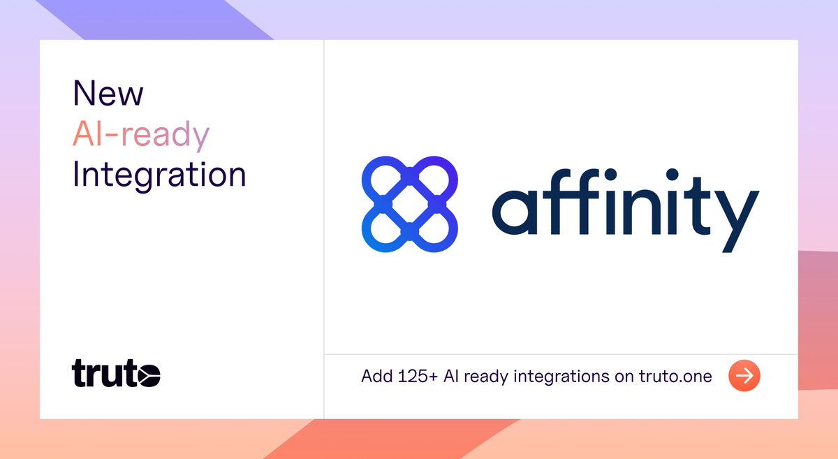 Truto - your native integrations butler 🫂 tweet media