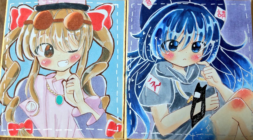 これ三年前の絵らしい、だいぶ成長してる気がする