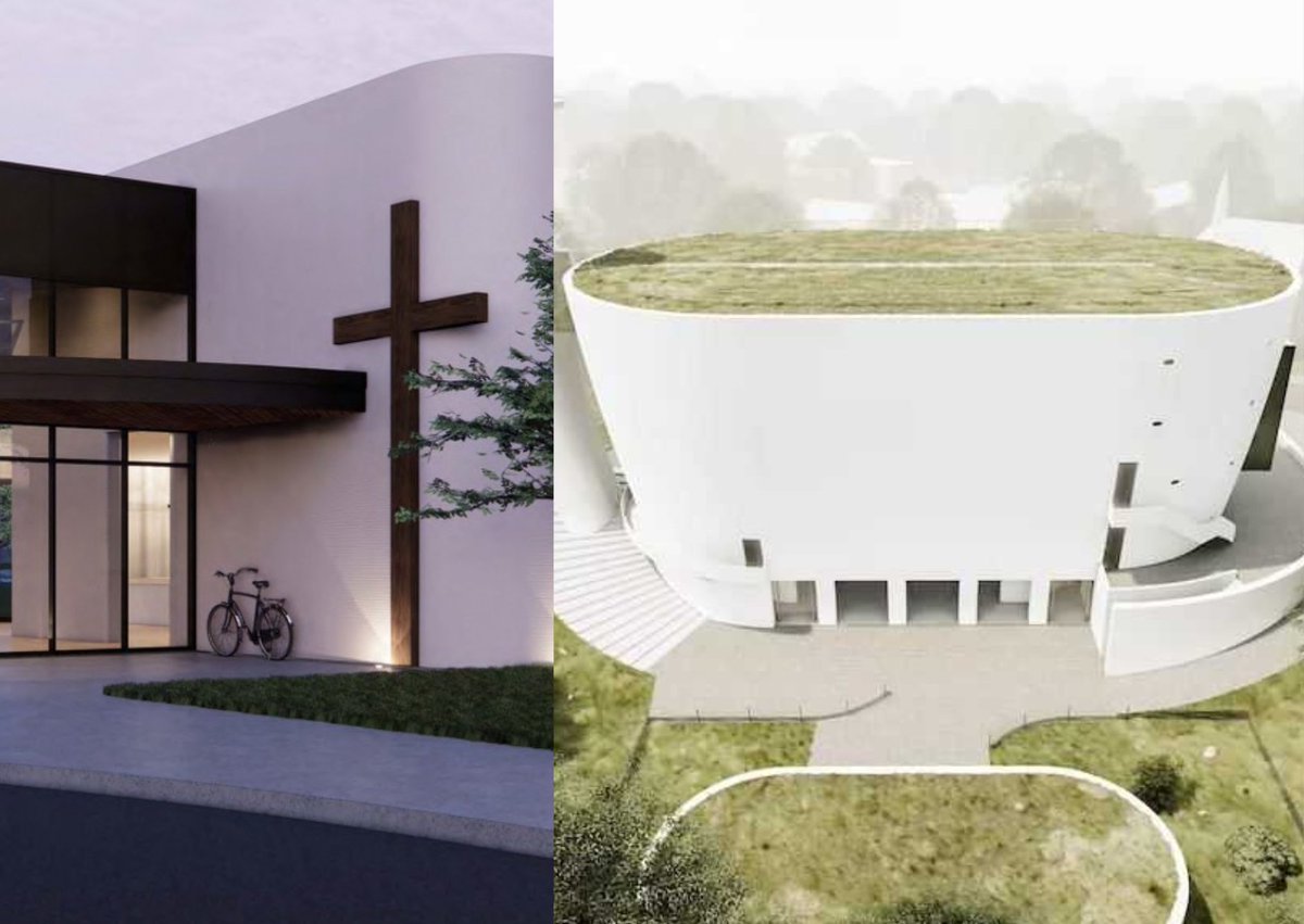 Image for the Tweet beginning: 🚨FLASH : Une église imprimée