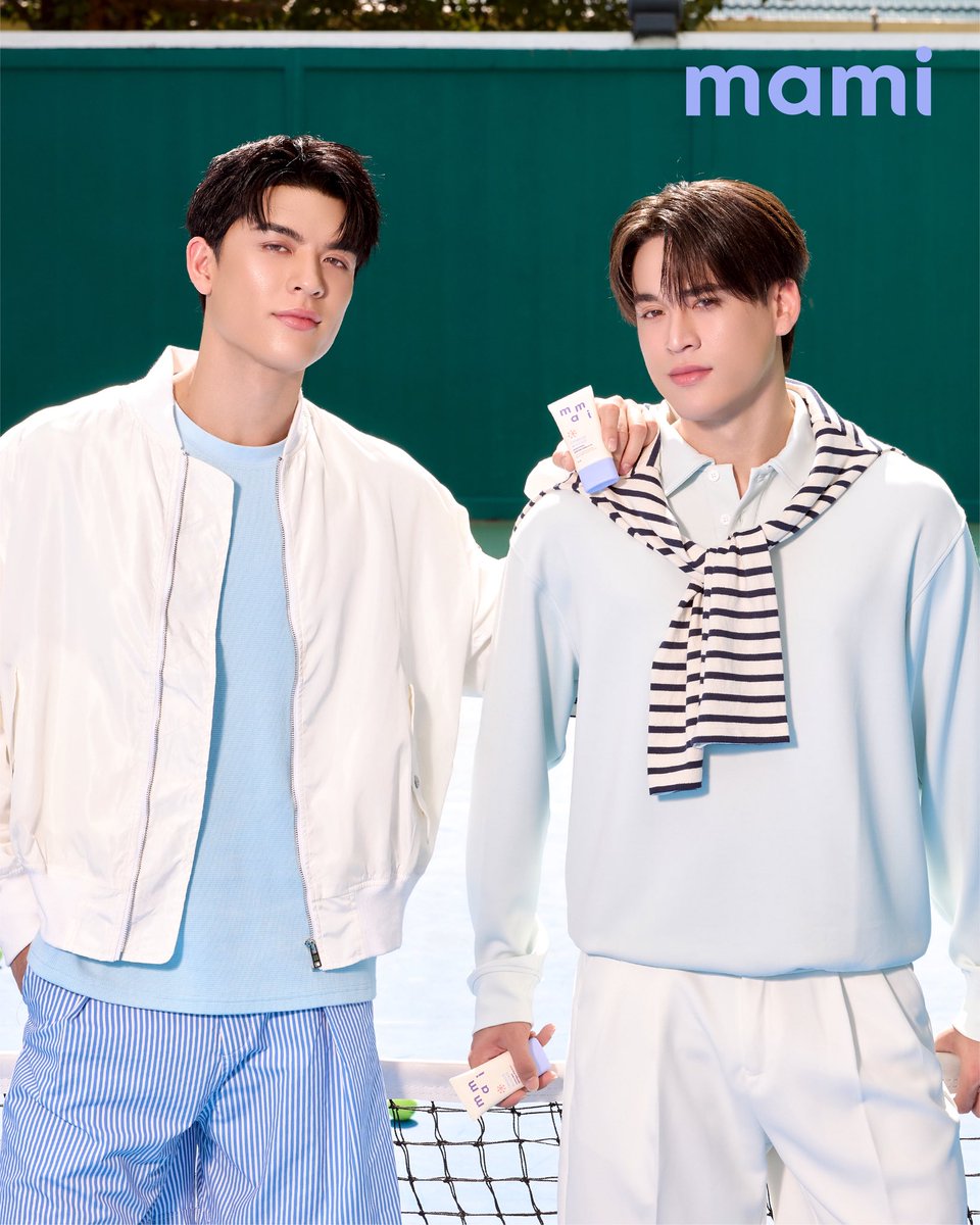 mamicosofficial's tweet image. SURPRISE!! 👀  
วันนี้เราตื่นเต้นมากที่ได้ต้อนรับคุณจอส เวอาห์ และคุณกวิน แคสกี้ มาร่วมเดินทางไปด้วยกันกับพวกเรา ในบทบาทของพรีเซ็นเตอร์ mami Criollo Blocko Sunscreen SPF50+ PA++++
สองพลังที่มาพร้อมเสน่ห์ ความมั่นใจ และเอเนอร์จี้ดี ๆ ที่เข้ากับ mami อย่างลงตัว 💙@Josswayar…