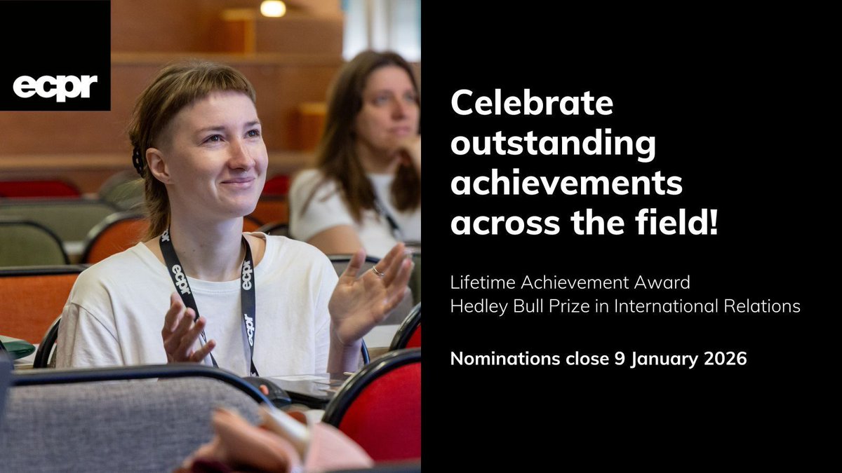 European Consortium for Political Research tweet media