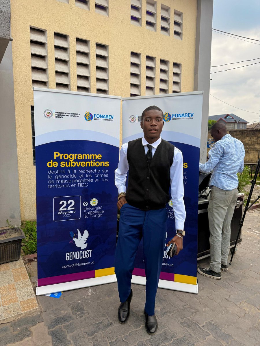 ValerioBking's tweet photo. Plus jamais seuls !
Honoré de participer à cette initiative de la @FonarevRDC. Soutenir la recherche sur le génocide et les crimes de masse en RDC est un devoir pour que l'histoire ne se répète plus.
Ensemble pour la dignité de nos territoires. 🇨🇩 (Archives 22/12/2025)
#GÉNOCOST https://t.co/2nJrkyWgKv