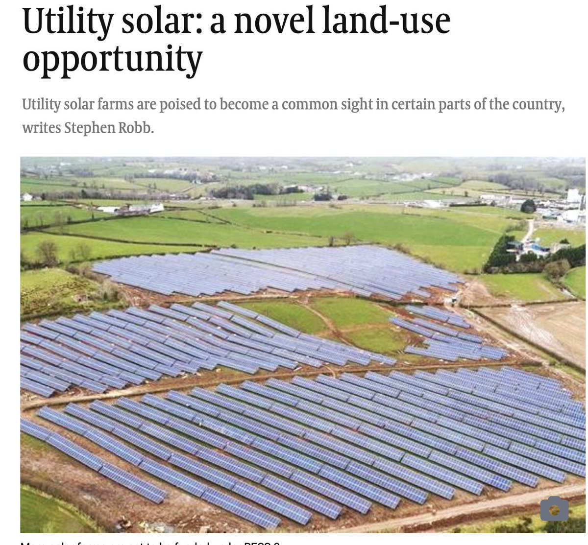 Jklunden's tweet image. 🚜🇮🇪Ireland Is Covering Fertile Land With Solar Farms Instead of Homes and Food
How green it is to fly Irish beef out and fly South American beef in!  Irish Farmers can make €1200 an acre renting out land for this climate racket.
🌞Current solar farm land in Ireland 
Estimates…