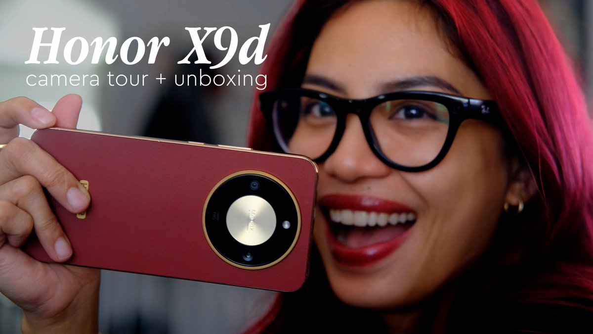 Spoilers from this video: I literally threw this phonemultiple times to test durability 😂 That and more, my look at the Honor X9d! 

WATCH: youtu.be/eeTYqRnPZbo?si…