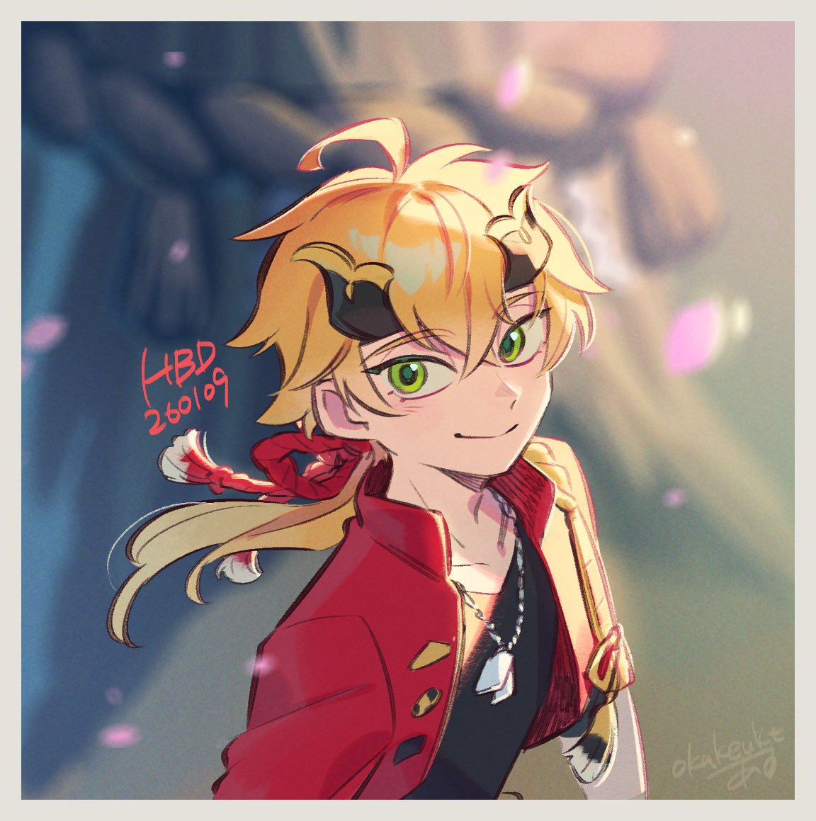 okakeukt's tweet image. おめでとう🌸 #トーマ生誕祭2026