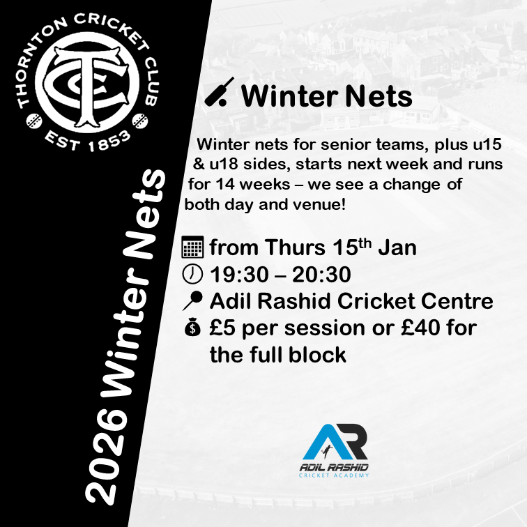 Thornton CC tweet media