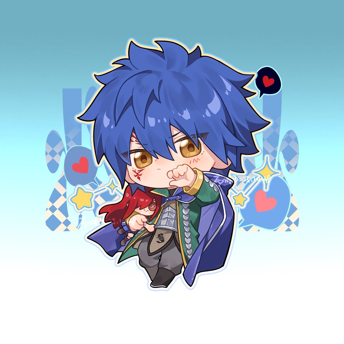 ❤️💙
#FairyTail #Jerza