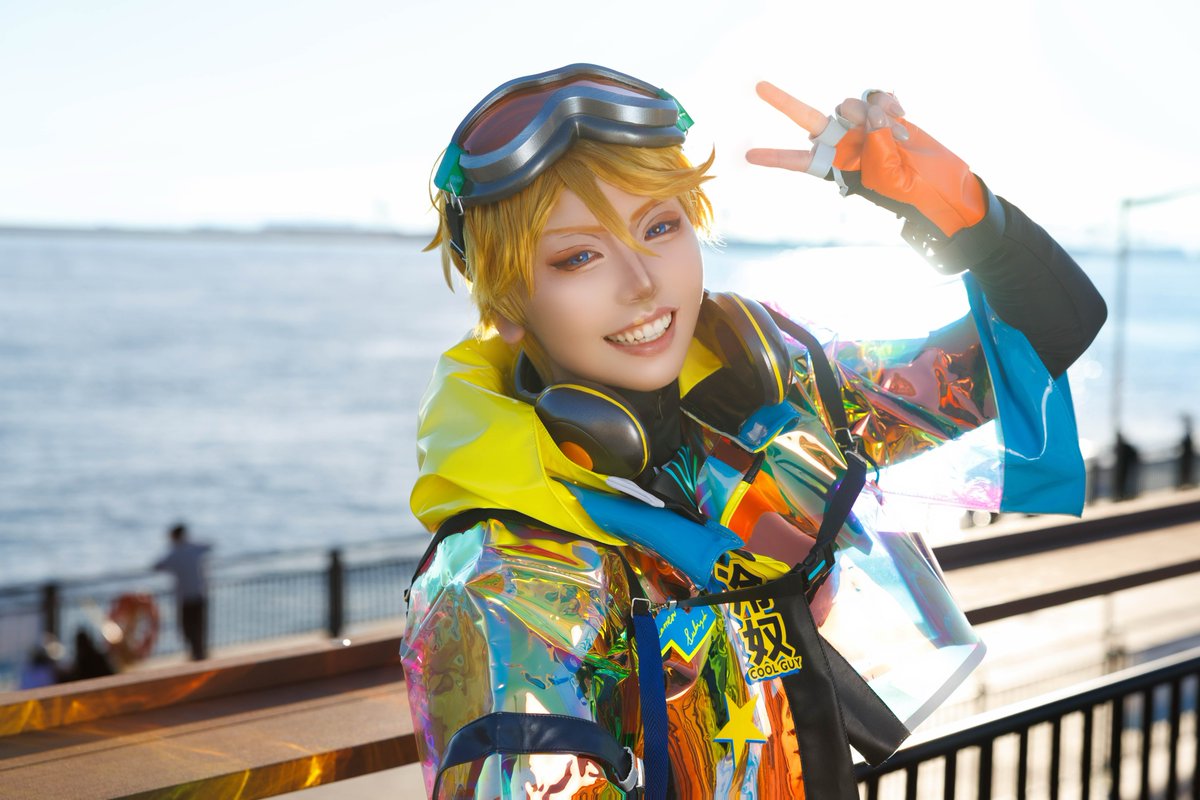 beer_sugoioishi's tweet image. 【cosplay】🌈🕒EN

🥽

📸：@raikan_photo 
 #アミティエ_リバモ   #YuQosplay