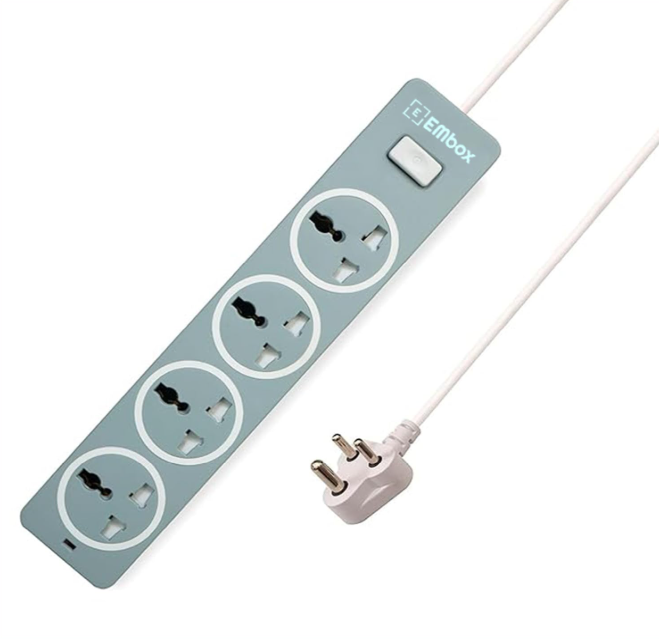 manadailydeals's tweet image. 🔥 EMBOX 10A Extension Board (4 Sockets + Master Switch)

🎁 Deal Price: ₹299
(M.R.P: ₹599 — 50% OFF)
🛒 Buy here: amzn.to/4bnICAr

#embox #extensionboard #spikeguard #electronicaccessories #homesafety #amazondeals #dailydeals #offeralert #budgetbuy