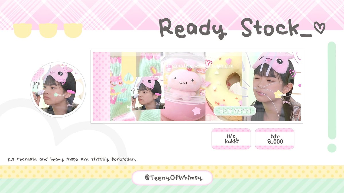 TeenyOfWhimsy's tweet image. hii, mind to help retweet? thank youu ♥︎ #zonauang 

emLOo, aku punya layout ready stock &amp;lt; yuha, moka, keonho, hanni, &amp;amp; seonghyeon &amp;gt; yang bisa kamu miliki sekarang hanya dengan 8.000 koin sajaa! ketuk roomchat aku jika tertarik . . 📞💨