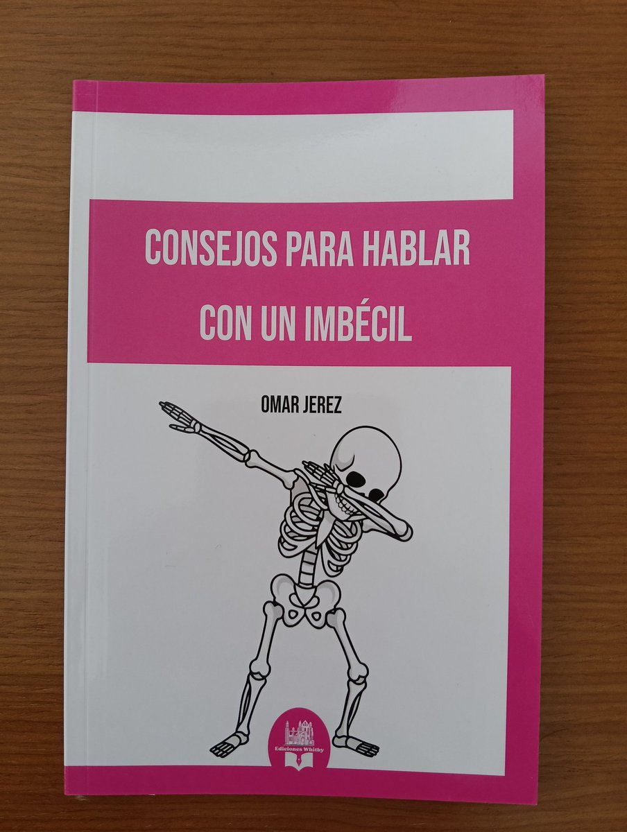 Presento el ensayo "Consejos para hablar con un imbécil". Cada semana, con una noticia nueva, el efecto Dunning-Kruger se pone en funcionamiento.
edicioneswhitby.com/product/consej…