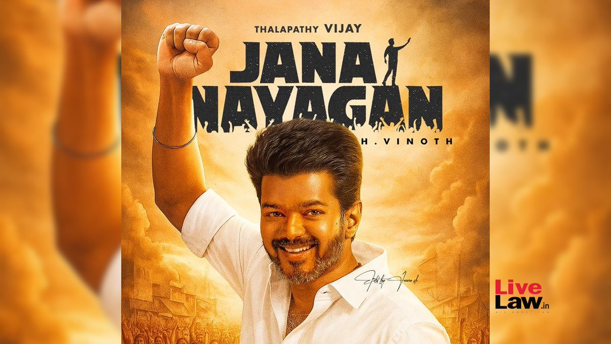#BREAKING | #MadrasHighCourt temporarily STAYS the single judge order directing #CBFC to grant UA certificate for #JanaNayagan movie