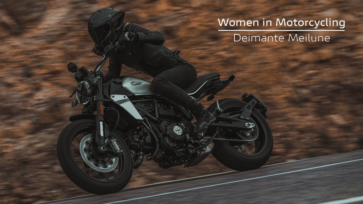 DucatiUK's tweet image. "The challenge motorcycles give me is something I love!"

Content creator Deimante Meilune, aka Tomboy a bit, talks bikes, inspirations and challenges in our second Women in Motorcycling article: ducati.com/gb/en/news/wom… #WomenInMotorcycling
