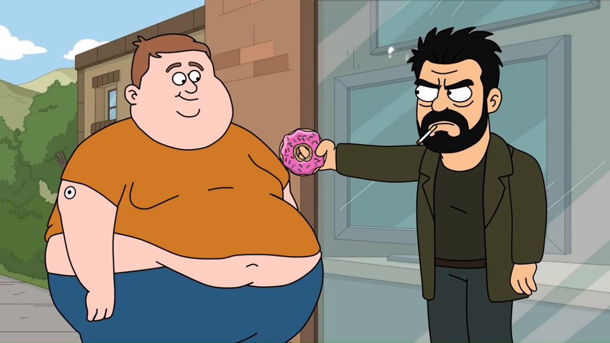 Dusty’s cameo in The Glepsons (a fan-made spanish parody of The Simpsons).

<a href="/WacoOGuin/">Waco O'Guin</a> 

The episode is also a parody of The Boys and it’s entirely in spanish: youtu.be/k-tkmt9H4nA?si…