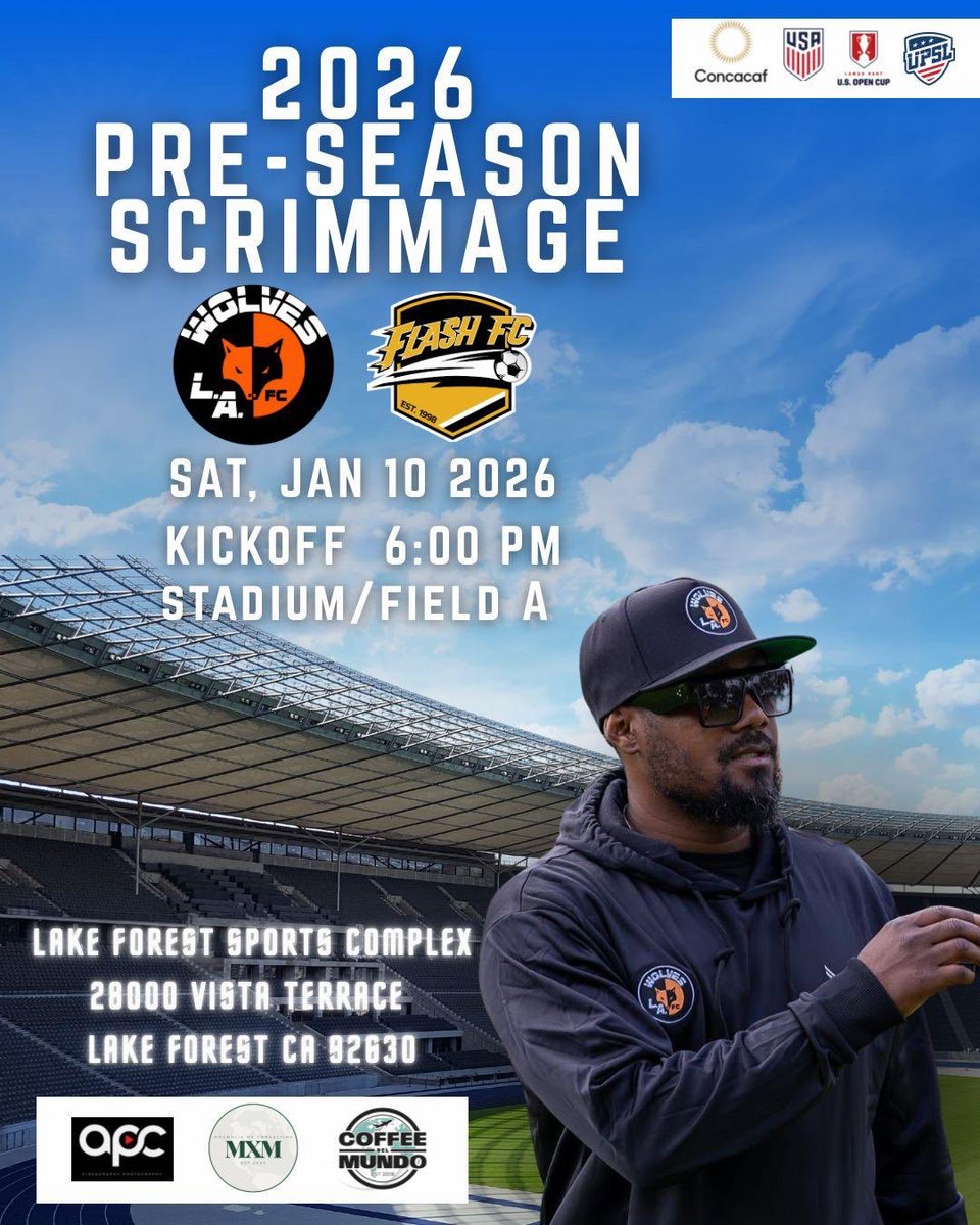 LAWolvesFC's tweet image. Here we go! Wolves take on Flash FC  in preparation for UPSL California Cup!