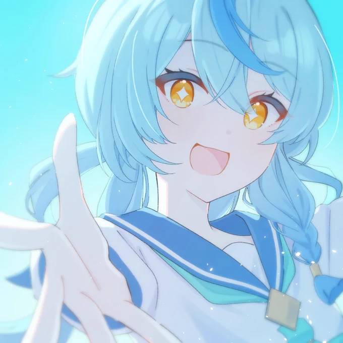 #珠乃イラスト ライラック