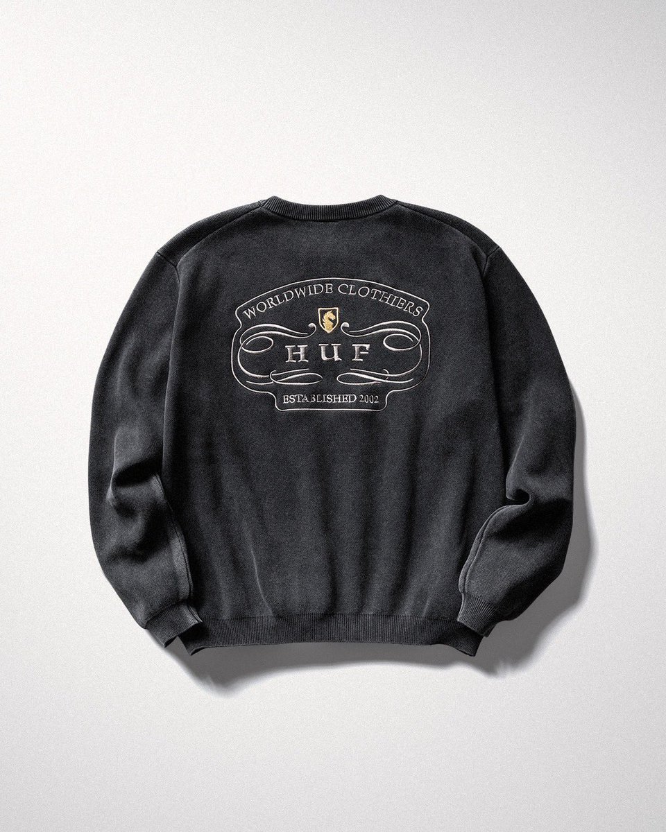 HUF WORLDWIDE CLOTHIERS SWEATERブラック KN80170WIN25_BLACK_d02.jpg?v=
