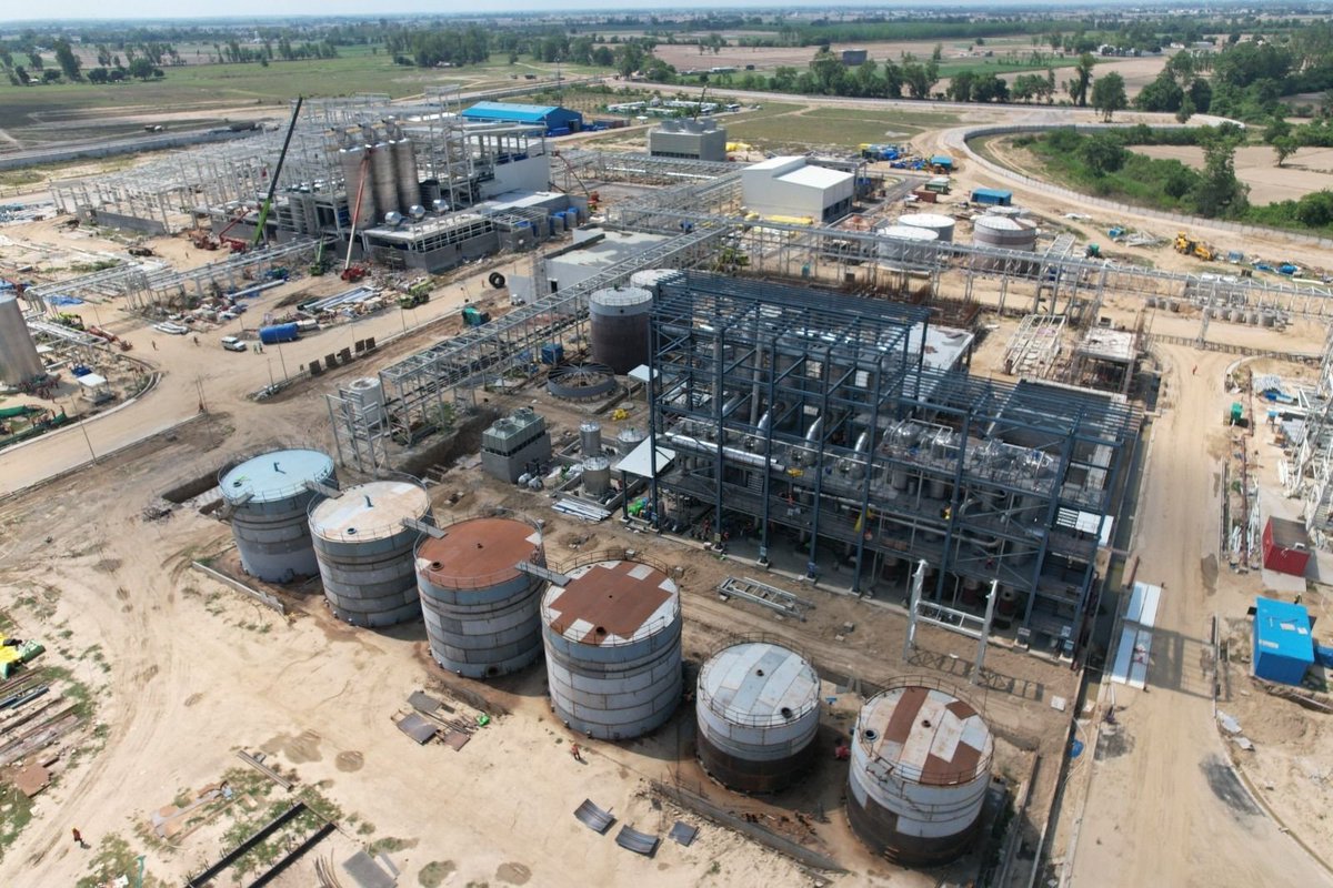 theupindex's tweet photo. AB Mauri, Pilibhit

Among world’s largest yeast manufacturing companies, AB Mauri is building Asia’s largest yeast manufacturing plant in Bhara Pachpeda industrial area of Pilibhit.

Spread over a massive 250+ acres, AB Mauri has invested Rs 1,100+ Cr here for this complex.

Set to be commissioned by June this year, this plant will generate over 2,000 direct and indirect employment opportunities.