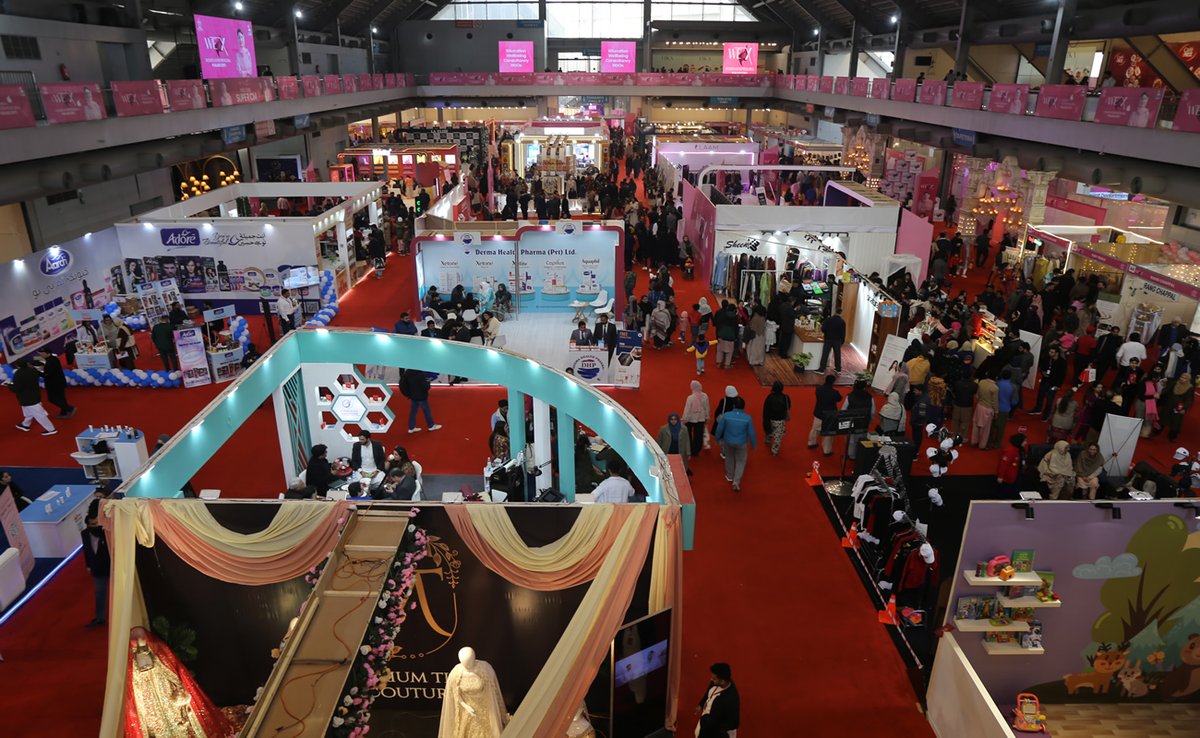 CentresExpo's tweet photo. Women Expo
Start date Jan 08, 2026
End date Jan 09, 2026
📷 1-A Johar Town,
Expo Centre Lahore.
📷 8th &amp; 9th January
📷 10AM - 6PM
Glimpses of the Last Day.
#Wepx #womenfirst #participants #WomenExpo #WomenDevelopmentDepartment #entrepreneurship #womenexpo2026 #workingwomen https://t.co/28HQVsDecH