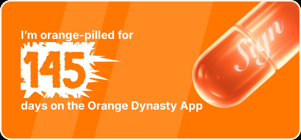 ChristoperTor17's tweet image. I've been Orange-Pilled and Seeing Signs for 145 days 👀🧡🐉.Join the app and be a better version of yourself!
orange.sign.global/app?user=7N7KA…