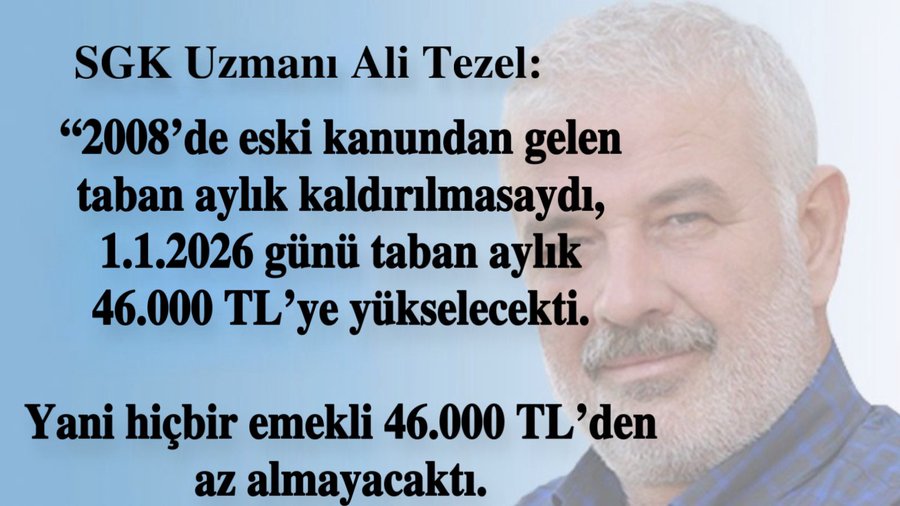 Tüm emeklileri en düşük emekli maaşı yapanlar, 

3600 gün evinde otururken, isteğe bağlı prim ödeyip emekli olanla, 

25/30 yıl gece gündüz çalışıp prim ödeyen aynı sefalet maaşına mahkum edenler;

Yaşattığınız acıları yaşamadan ölmeyin ❗

#KökMaaşZulmü