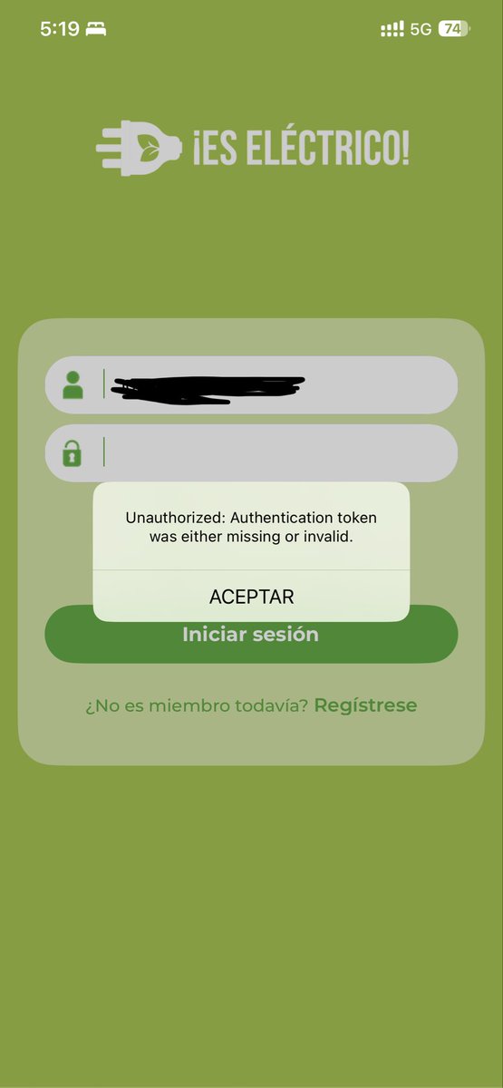 atticuscr's tweet photo. @atuladoice La app Es Eléctrico sigue caida a pesar q indicaron que volvia a funcionar a las 5am de hoy, ¿cuando vuelve a la normalidad? ¿Funcionan las tarjetas RFID? ¿Cuando Liberan la actualización? (ya que no sale todavía disponible) @asomove https://t.co/NZHWHoE3cf