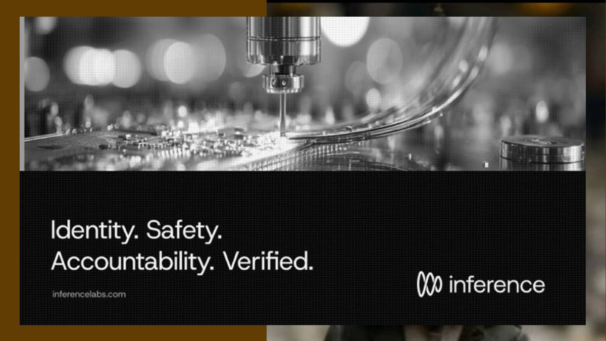 happy friday on inference labs . @inference_labs labs is building the trust  layer for AI by combining machine learning with zero-knowledge proofs to  make AI outputs verifiable, accurate, and decentralised. instead of