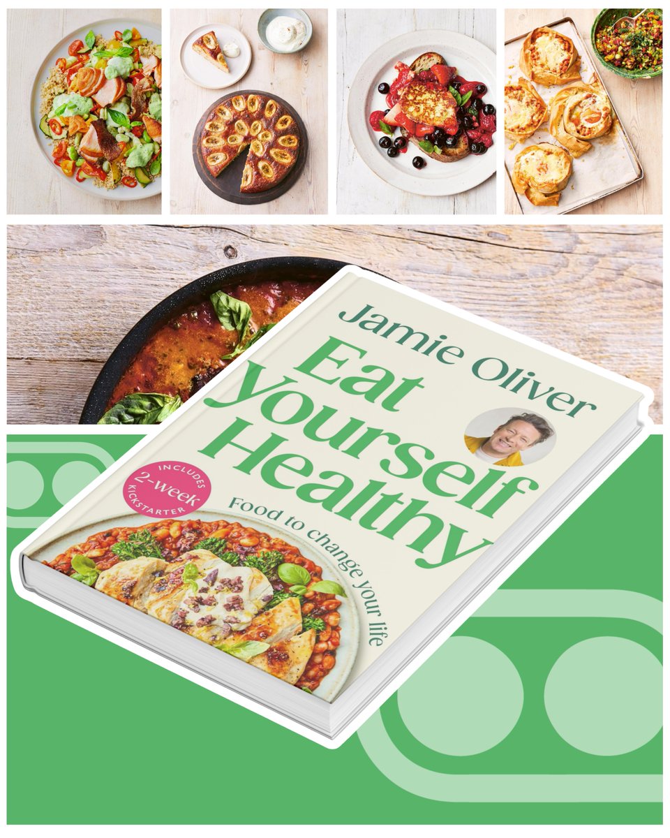 lootcoza's tweet image. Best of 2025: Eat Yourself Healthy by Jamie Oliver - in stock now. Buy your copy for only R495!Limited stock. Ts &amp;amp; Cs Apply