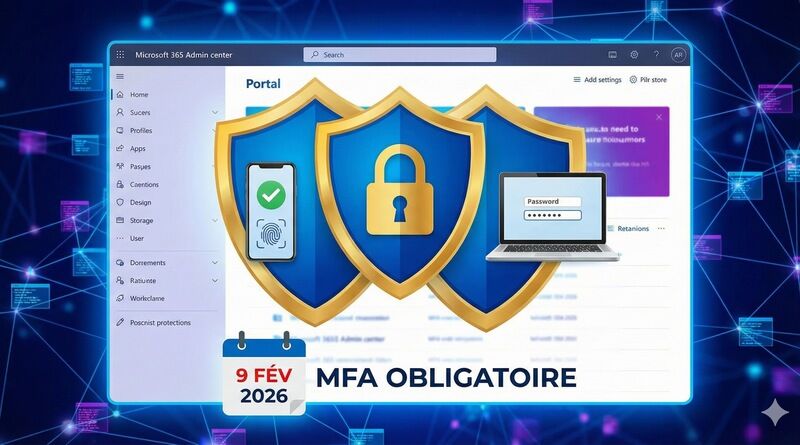 ITConnect_fr's tweet image. 🔐 L'obligation du MFA progresse depuis un bon moment côté Microsoft. Désormais, l'échéance finale est fixée pour tous les accès au Centre d'administration : 9 février 2026.

👇 + d'infos 
- it-connect.fr/le-mfa-obligat…

#Microsoft365 #Cybersécurité #MFA  #SecureFutureInitiative