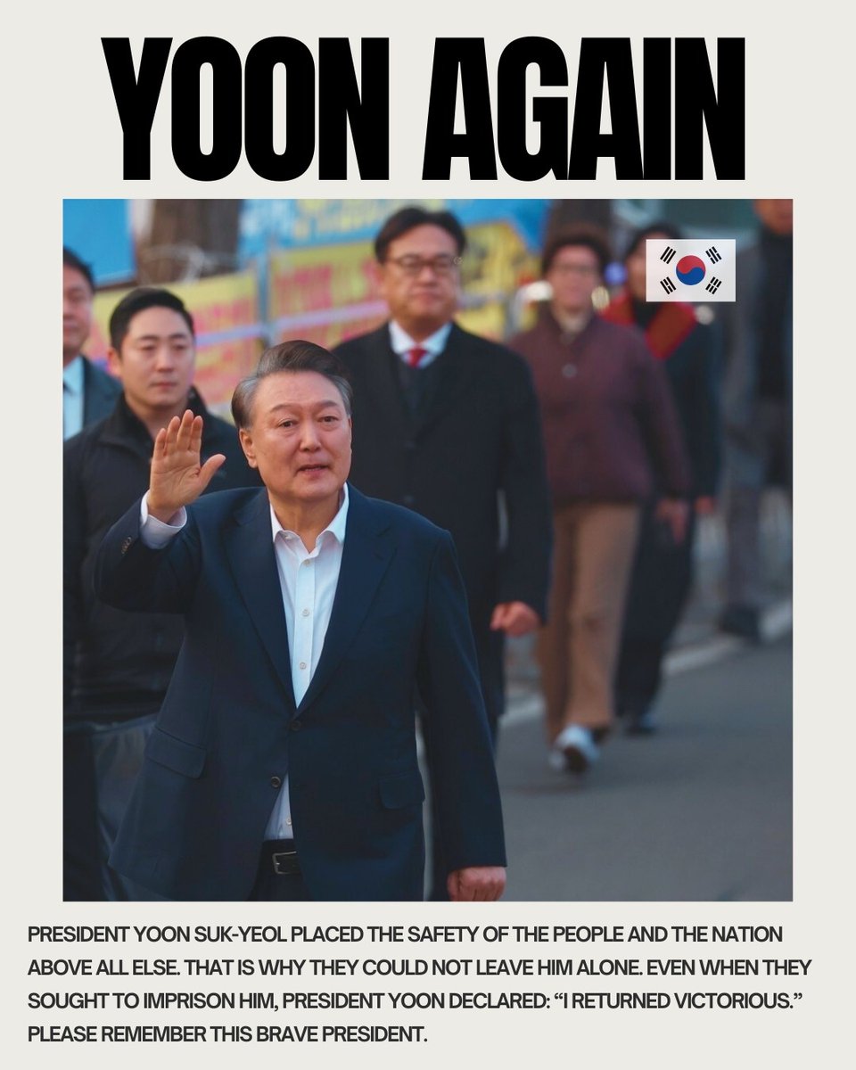 timetoback1203's tweet image. 윤석열대통령을 석방하라 

#freeYoon #jailLee
#윤석열은무죄다
#계엄은합헌대통령고유대권이다