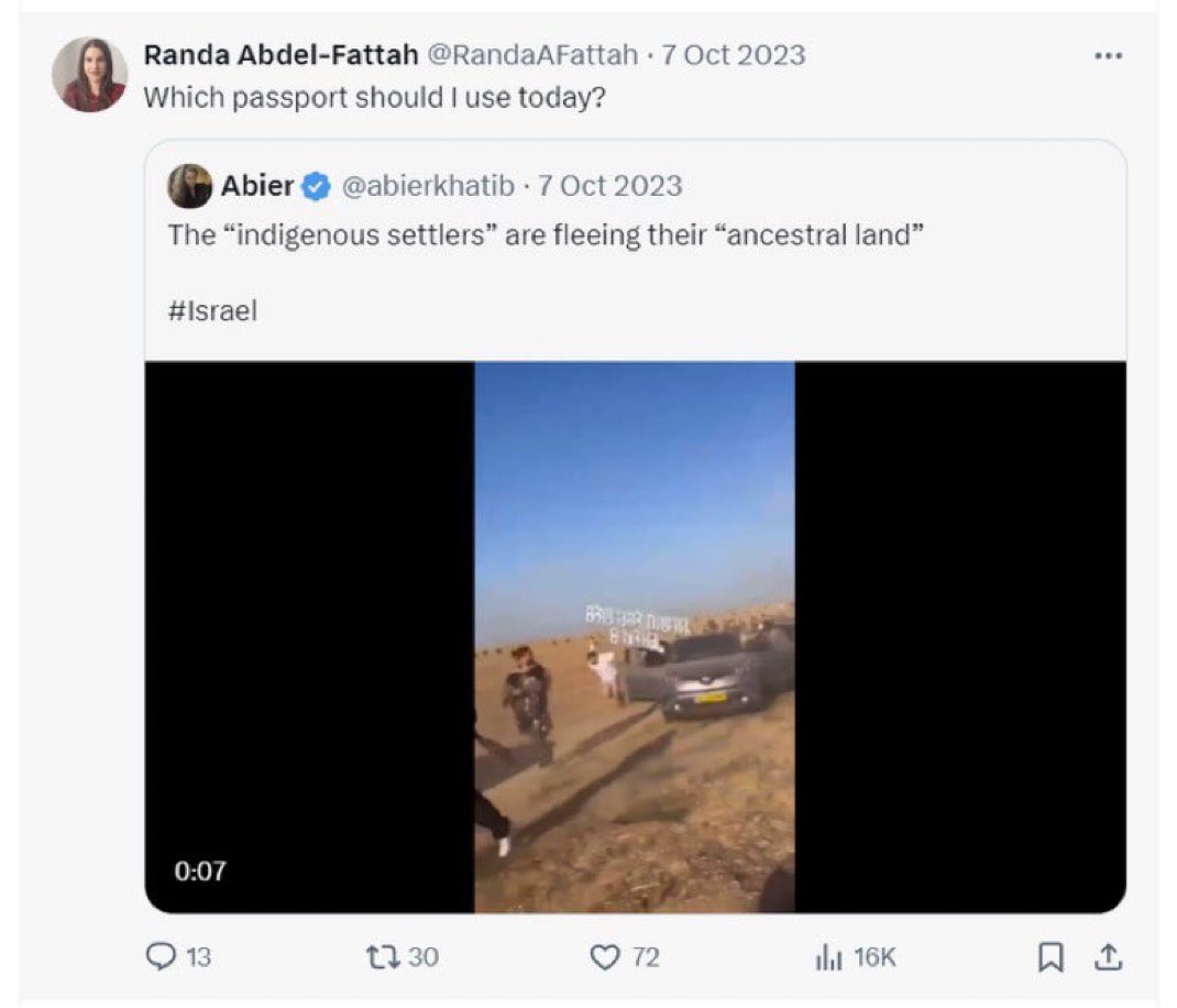 Every writer who withdraws from the Adelaide Writer’s Festival in solidarity with Randa Abdel-Fattah is a genocidal maniac.