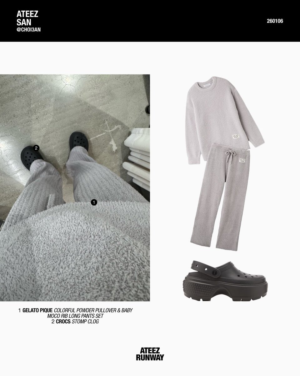 ATEEZ アチズ ペンミ ユニフォーム サン　SAN Ateez Ajumma | Sannie at todays fansign event Cr: scene990710 on