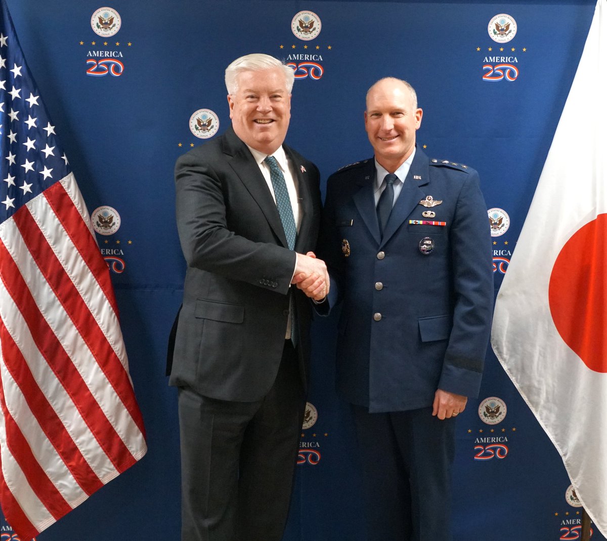 ジョージ・グラス駐日米国大使 (@USAmbJapan) / Posts / X