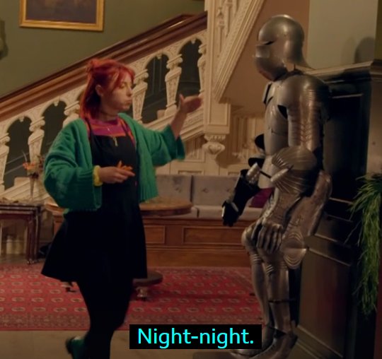 Question, is Jessie saying "night-night" or is she saying goodnight to the Knight? #TheTraitorsUK #TheTraitors