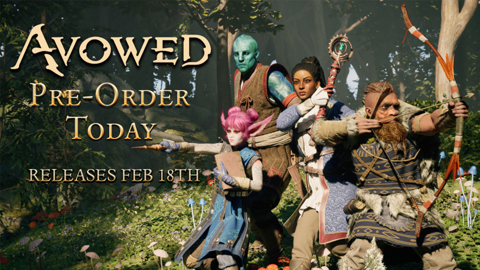 ASOGameNews's tweet photo. Underrated RPG Avowed is finally heading to PS5 👀

🔗 https://t.co/ObOfP69LN4

A major update is coming with visual upgrades, performance improvements, and new content. If you skipped it before, this might be the best time to jump in.

#Avowed #PS5 #rpg #GamingNews https://t.co/QQRoFyET17