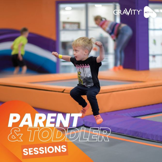 💜 Little feet, big smiles! 👣

Gravity Active’s Parent &amp; Toddler Sessions offer safe, playful fun for mini movers aged 18 months to 5 years. Perfect for building confidence, coordination, and happy memories together.

Book now:  gravity-global.com/active/stevena…