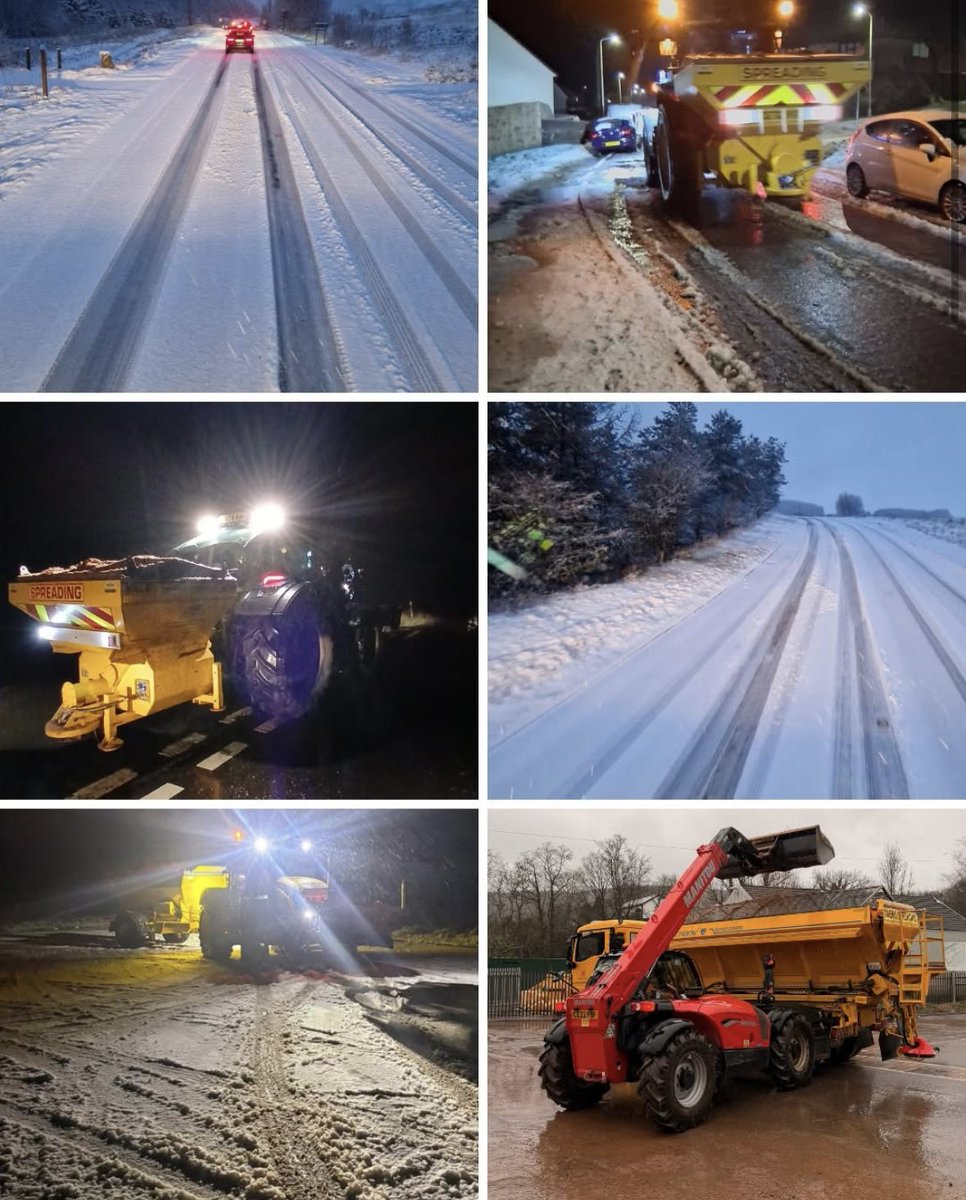 Thanks to a huge effort by RCT Crews and contractors, all mountain roads are open this morning. 

There are still a few abandoned cars, so drive slowly and carefully if using these routes. 

There are still gritters on the mountain as areas still have slush so leave extra time