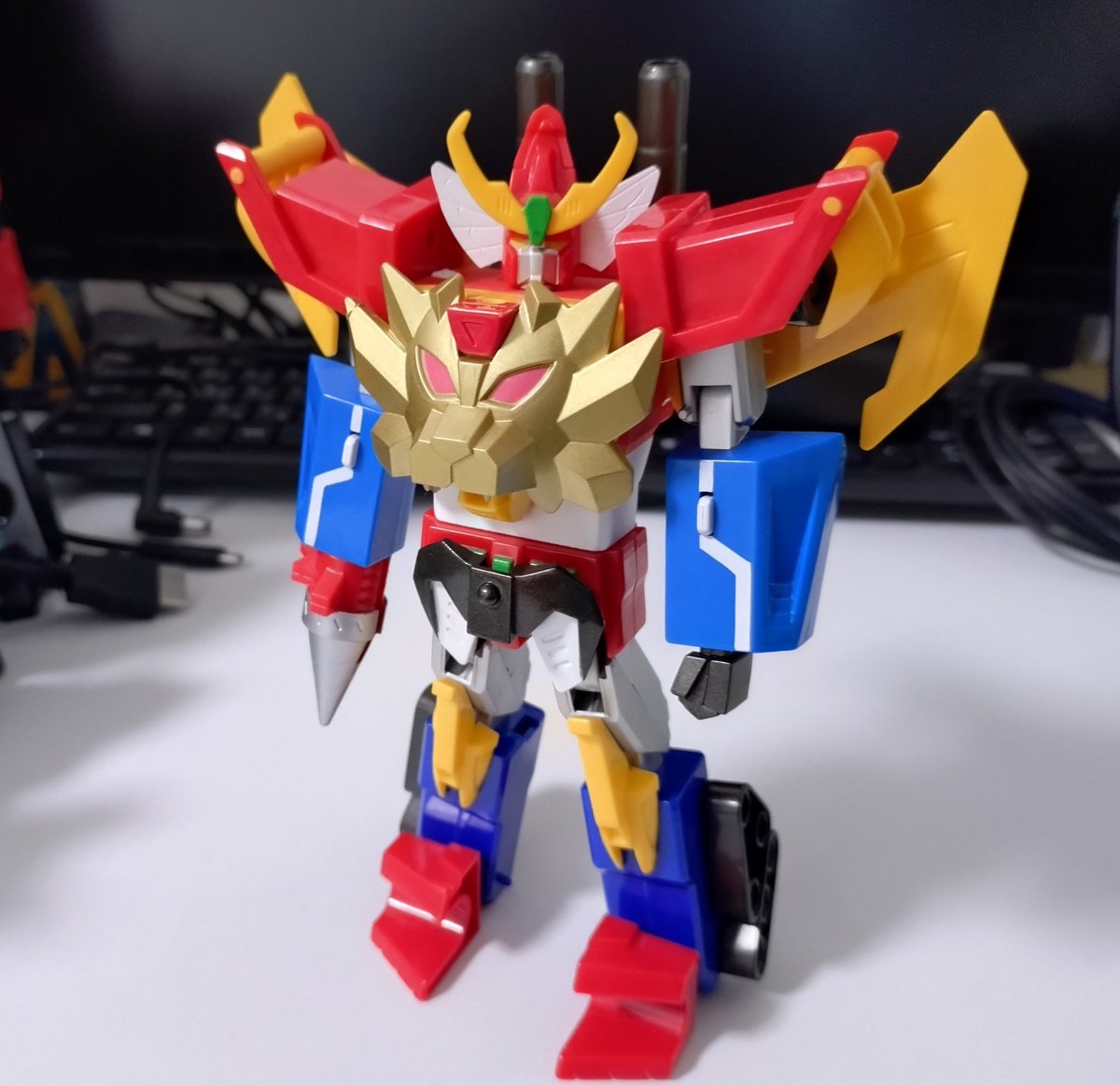 今年初めて作ったモノはジャンク玩具の欠品パーツ