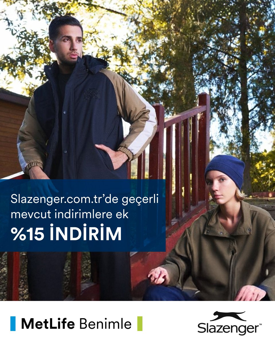 MetLifeTR's tweet image. MetLife Benimle kazandırmaya devam ediyor. E-cerez , Lindos, Slazenger ve Bonaliva gibi seçkin markalarda, sadece MetLife müşterilerine özel indirimler sizi bekliyor!

#MetLife #Ecerez #Lindos #Slazenger #Bonaliva