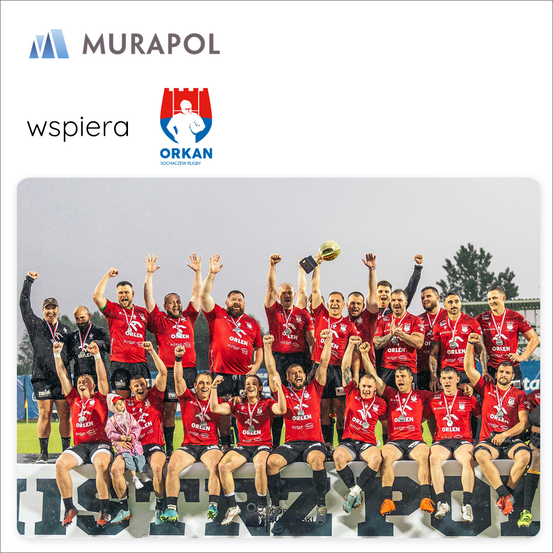 Cieszymy się, że kolejny sezon wspieramy klub rugby Orkan Sochaczew, jako sponsor główny! 💪 Trzymamy kciuki za emocje na boisku, widowiskowe zagrania i sportową pasję łączącą zawodników i kibiców. 🏉