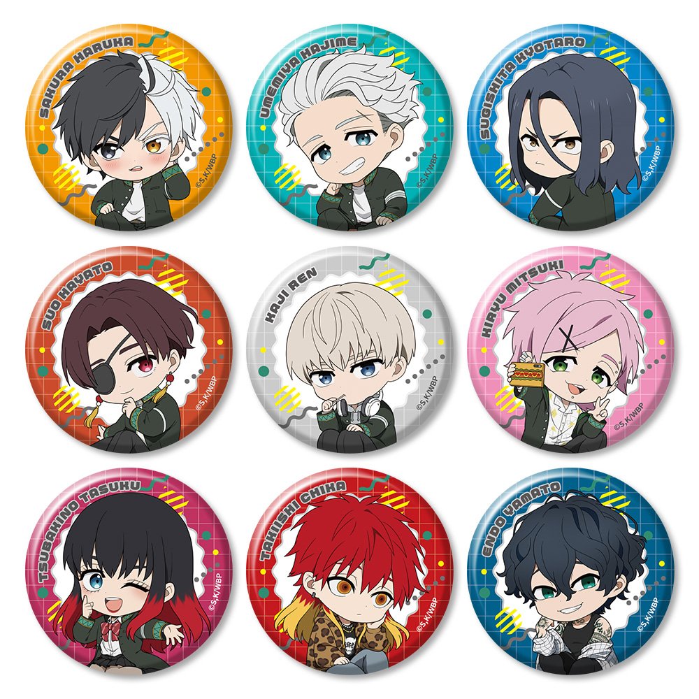 コレイズで予約開始！ WIND BREAKER Season 2_トレーディング缶バッジ