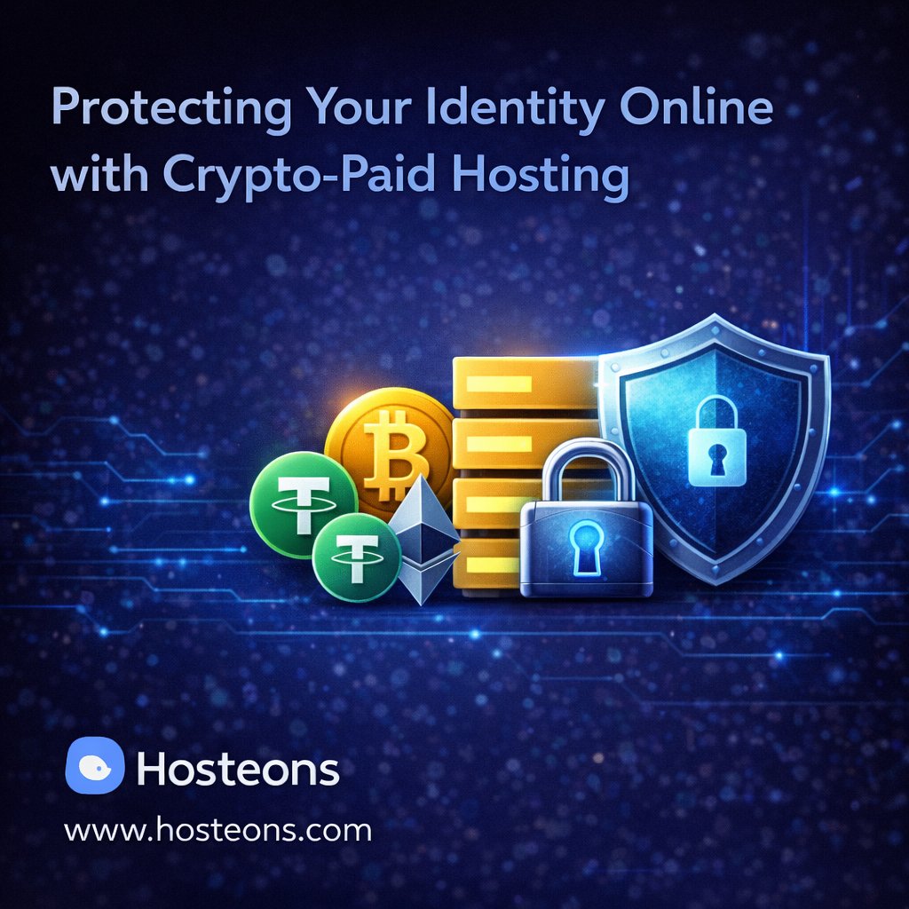🔐🌐 Protecting Your Identity Online with Crypto-Paid Hosting Your online  privacy does not start with tools alone — it also starts with how you pay  for services. Traditional payment methods often require