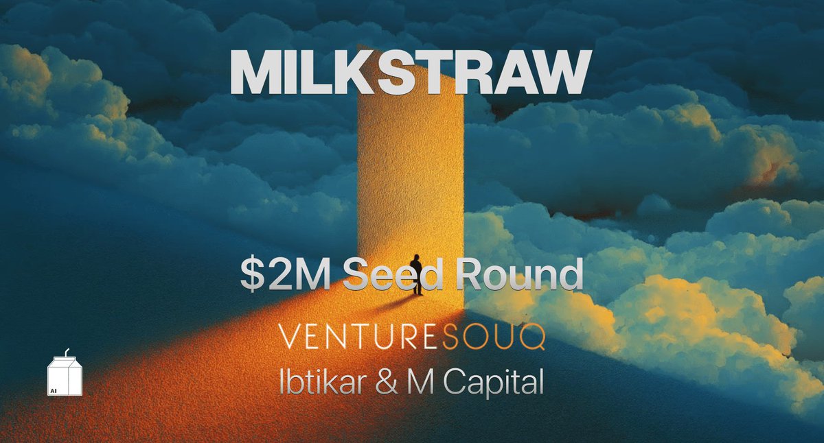 VentureSouq led $2 M Seed investment raised by MilkStraw AI incubees.com/venturesouq-le…