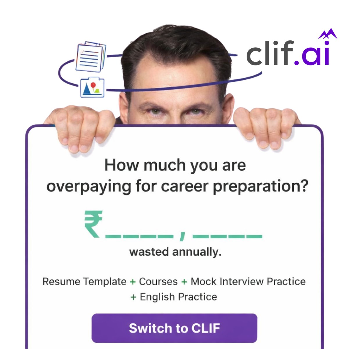 🚀 Stop Overpaying for Career Preparation

Most students spend thousands across resumes, courses, mock interviews, and English practice, separately.

CLIF gives it all in ONE place.
No confusion. No hidden costs. Just focused career growth.

✔️ Resume Templates that get
